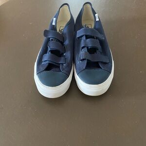 Vans  Style 23 V Twill V Prison Issue Navy Blue Sneakers Men's 10 Women's 11.5
